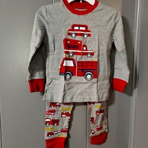 SHELRY Rescue trucks 2 pc pajamas